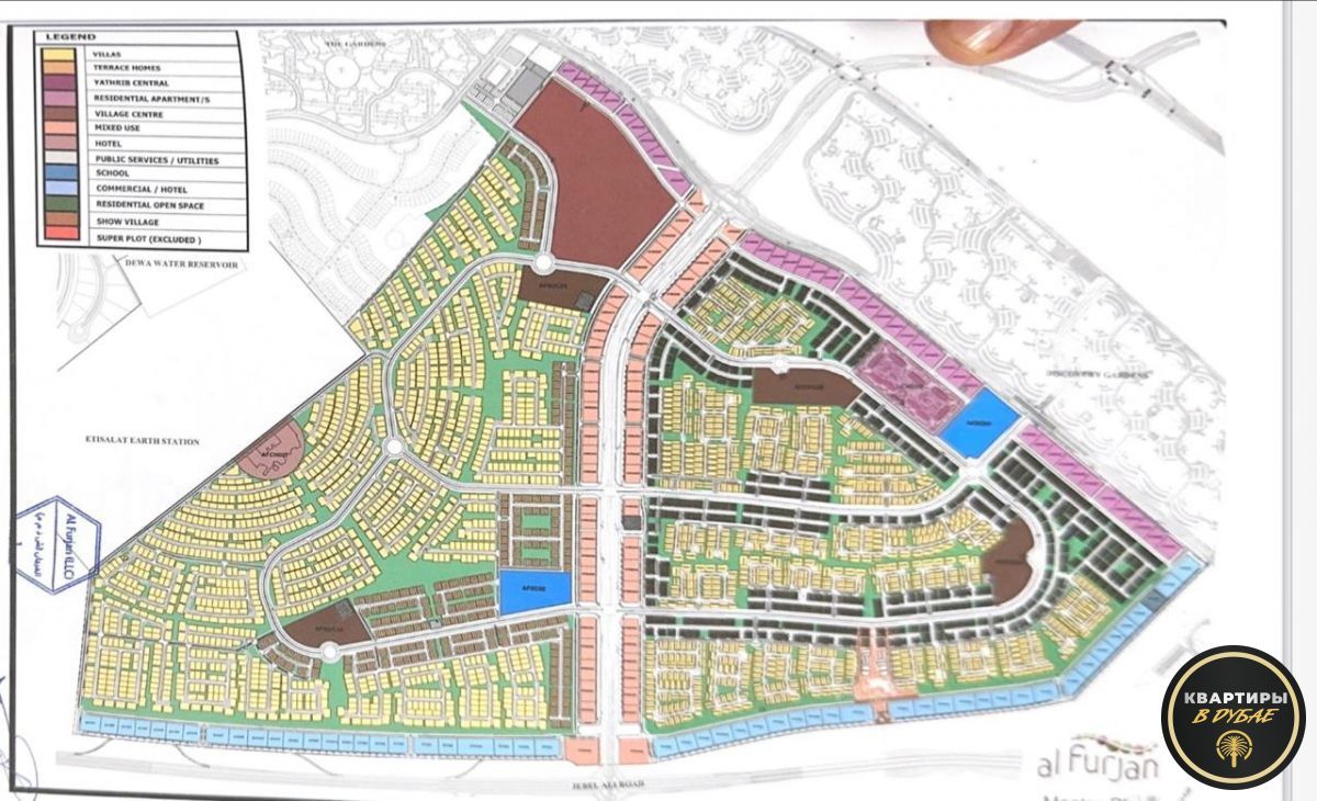 Terreno en Dubái, EAU, 3 300 m² - imagen 3