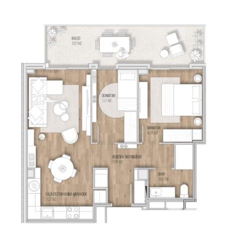 Piso en Barcelona, España, 58 m² - imagen 15