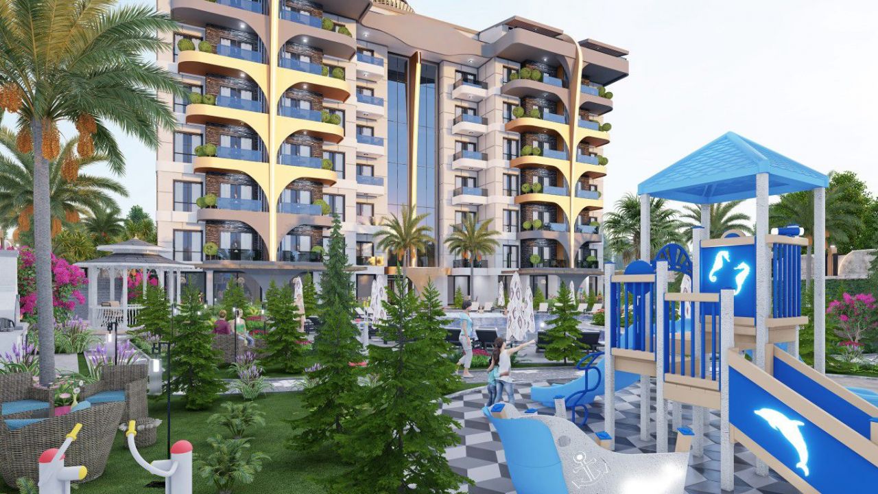 Piso en Gazipasa, Turquia, 45 m² - imagen 5