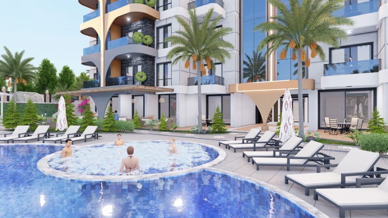 Piso en Gazipasa, Turquia, 45 m² - imagen 7