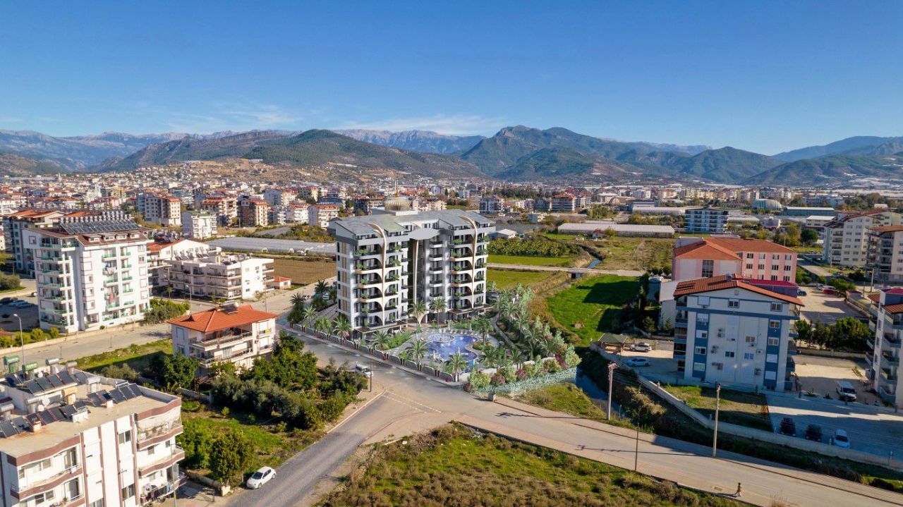 Piso en Gazipasa, Turquia, 45 m² - imagen 12