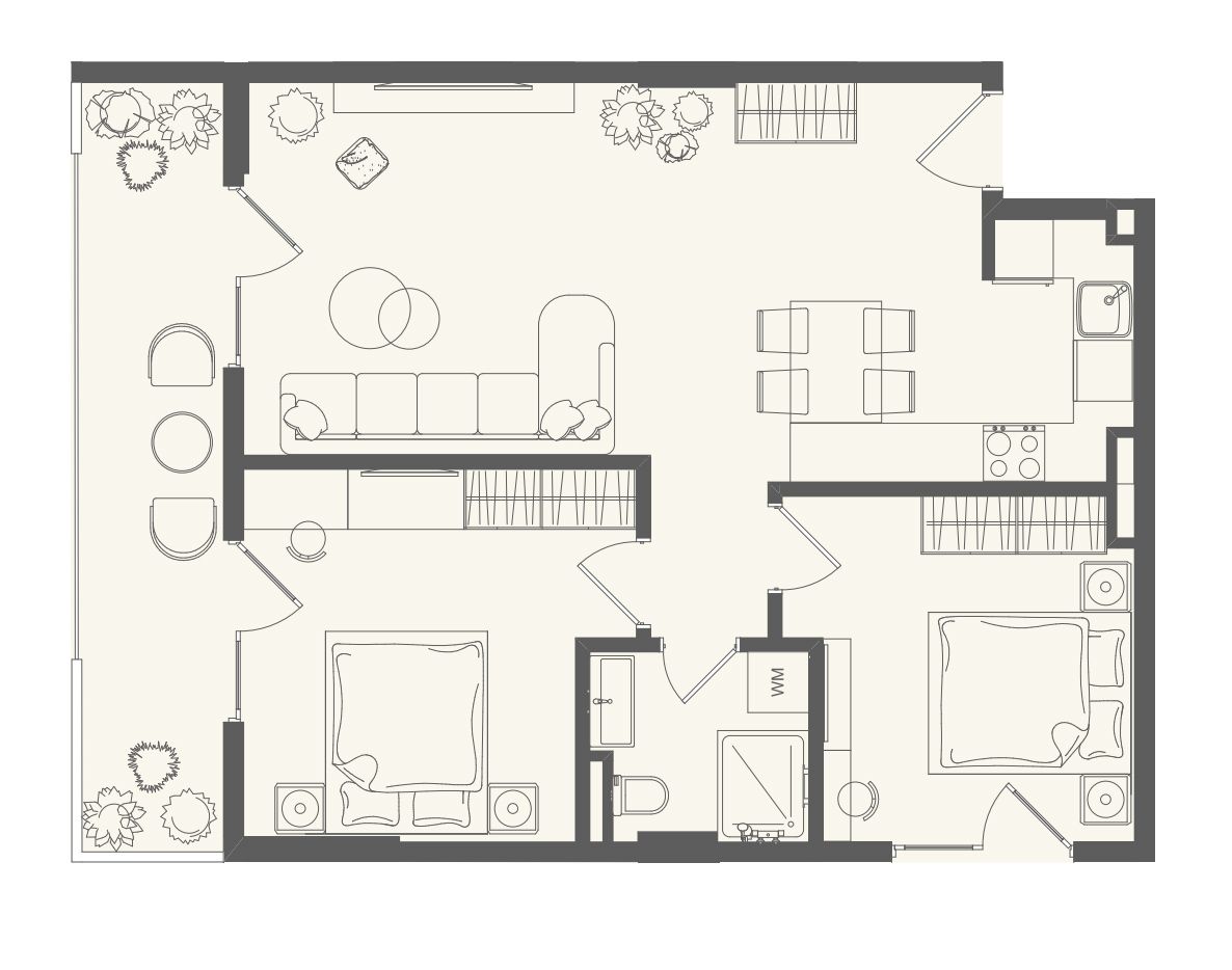 Appartamento a Bar, Montenegro, 36 m² - foto 4
