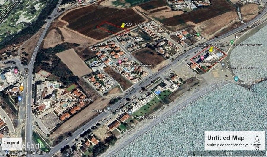 Terrain à Larnaca, Chypre, 3 645 m² - image 1