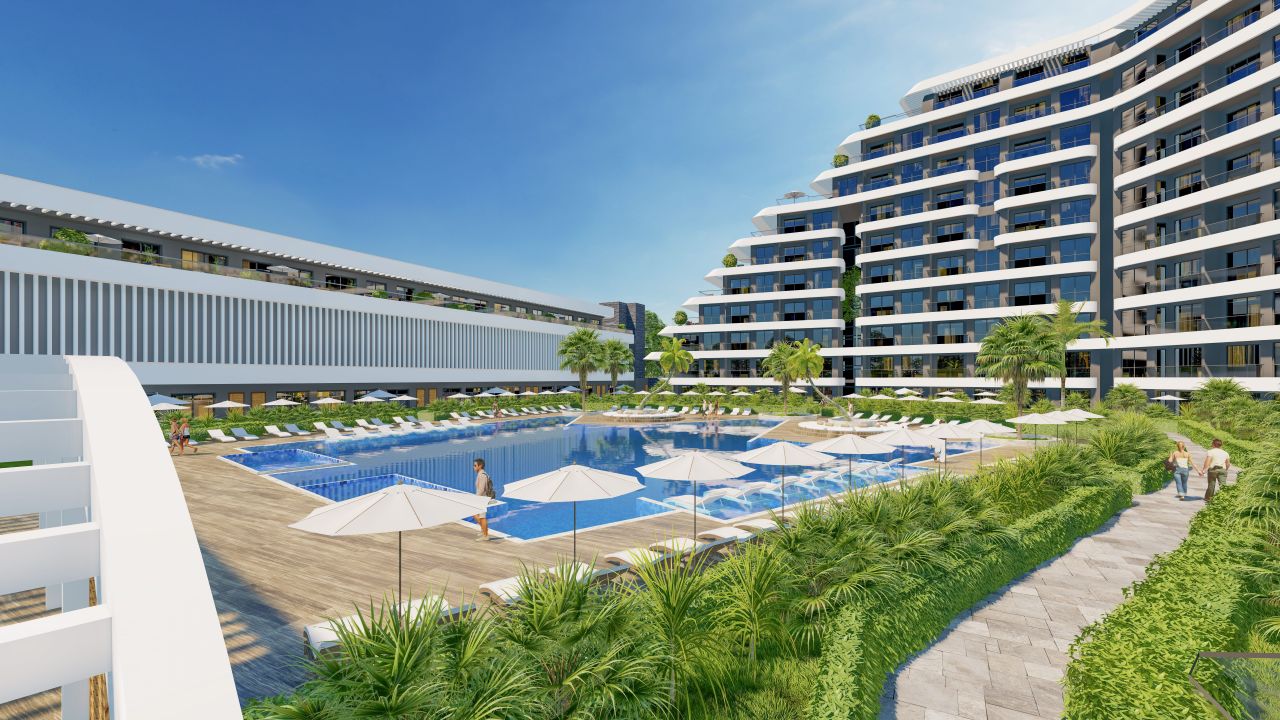 Appartamento a Antalya, Turchia, 50 m² - foto 2