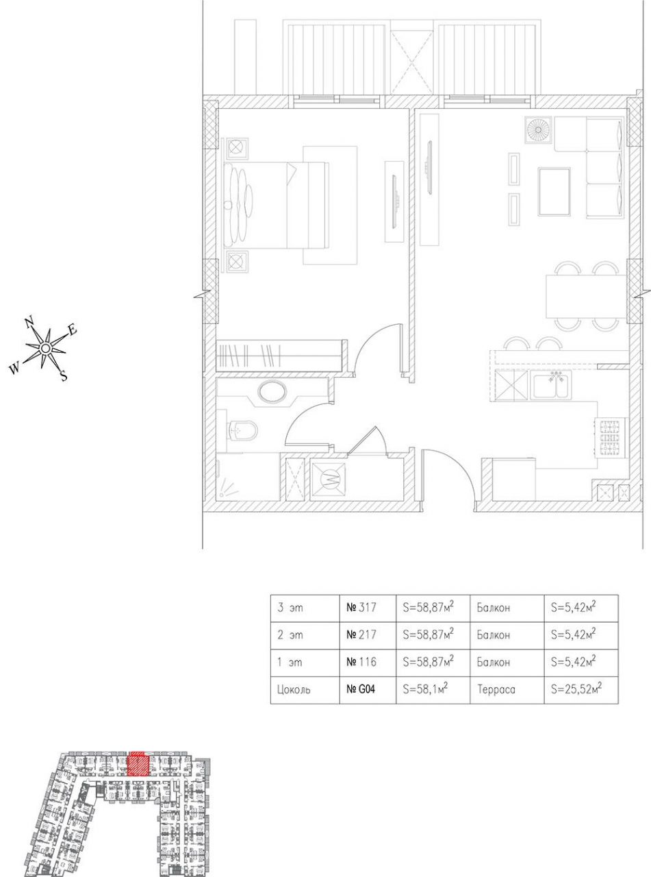 Investment project in Dubai, UAE, 82.69 m² - picture 17