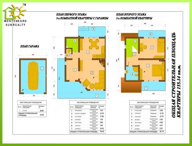 Appartement au Bar, Monténégro, 132 m² - image 16