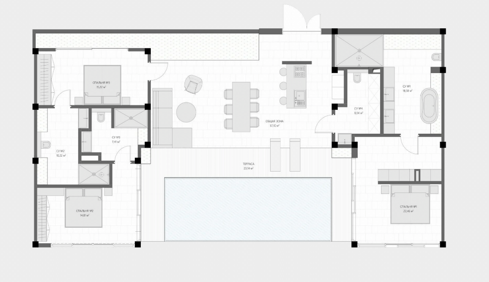 Villa a Ubud, Indonesia, 230 m² - foto 8