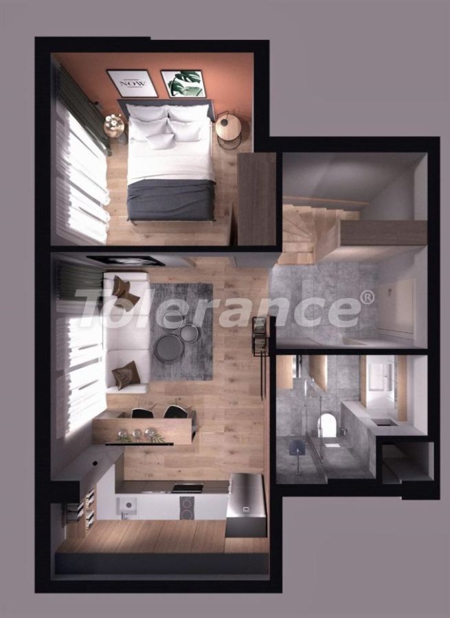 Apartment in Antalya, Turkey, 45 m² - picture 8