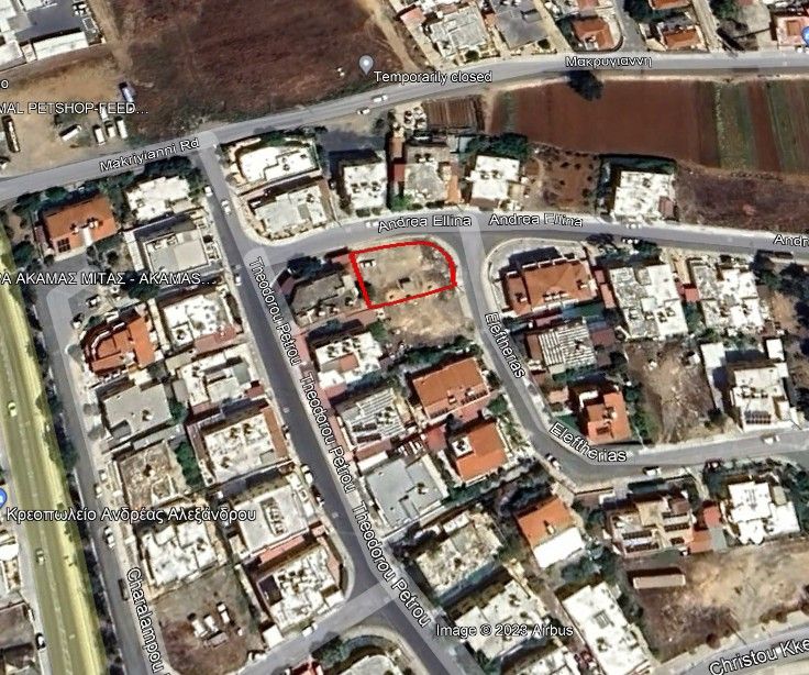 Land in Paphos, Cyprus, 446 m² - picture 1