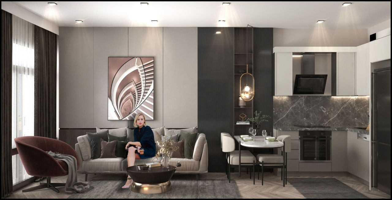 Appartement à Mersin, Turquie, 56 m² - image 4