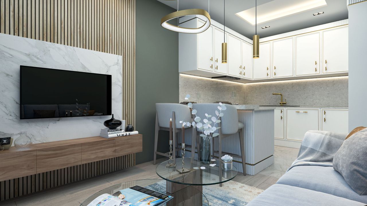 Appartamento a Mersin, Turchia, 59 m² - foto 4