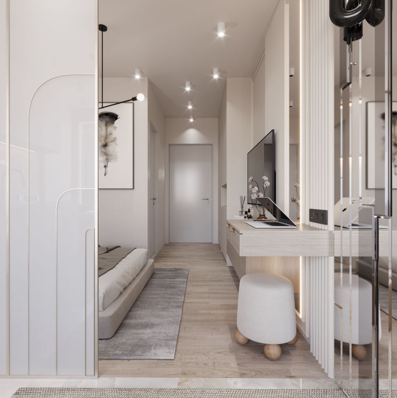 Wohnung in Mersin, Türkei, 32 m² - Foto 9