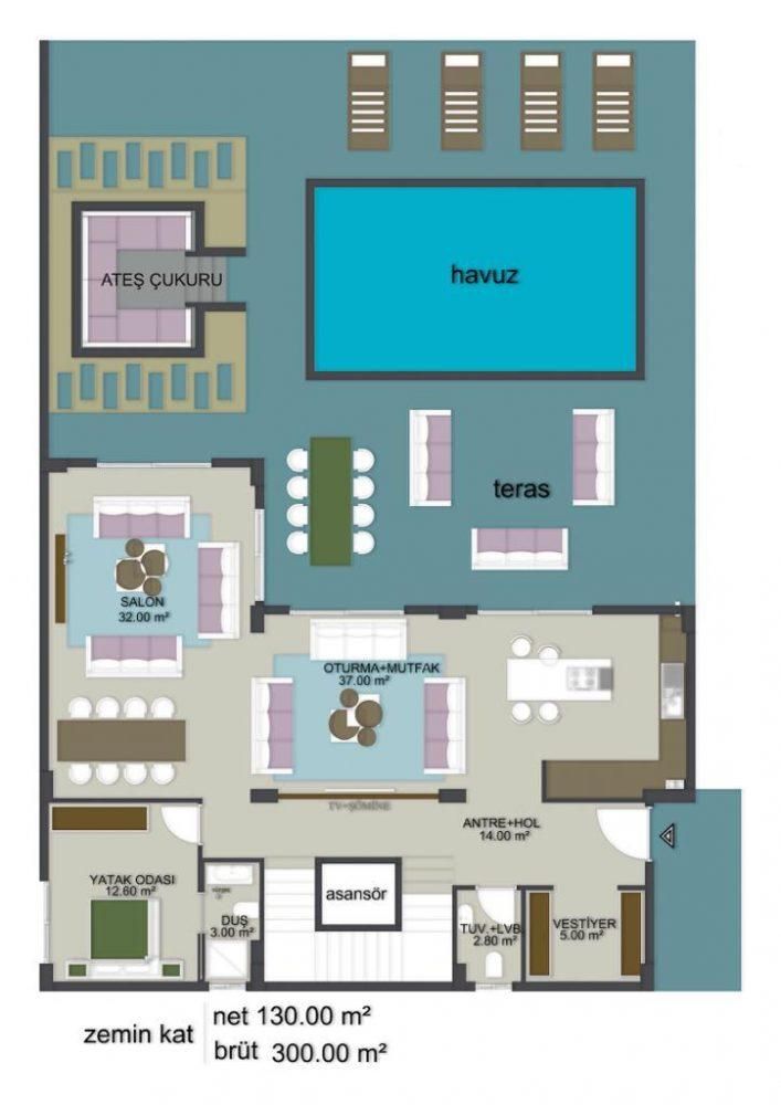 Villa in Fethiye, Turkey, 300 m² - picture 9