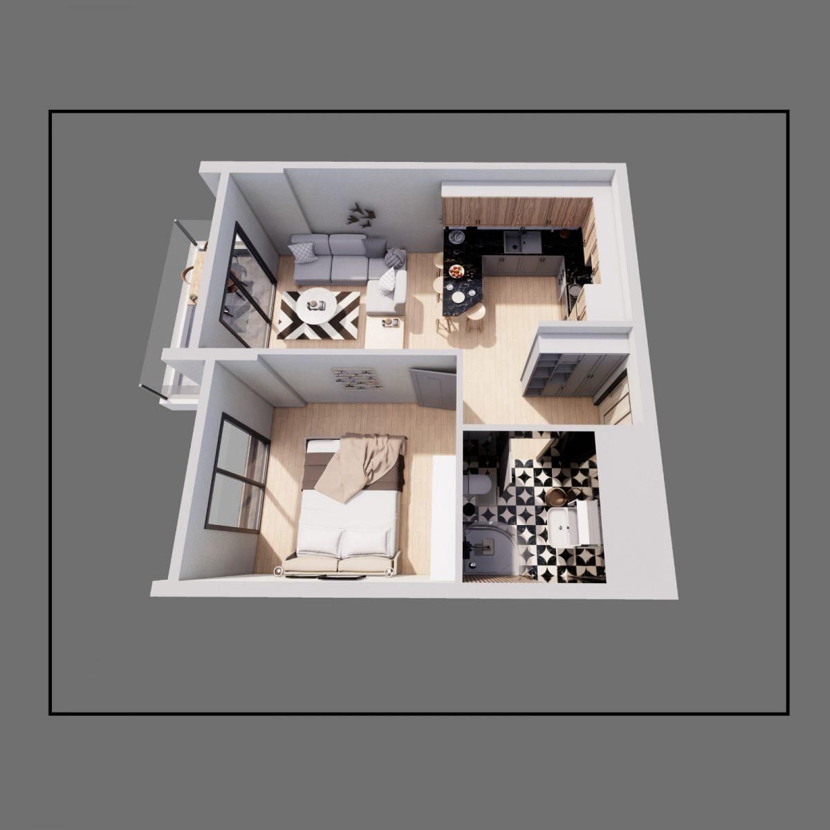 Appartement à Mersin, Turquie, 75 m² - image 9