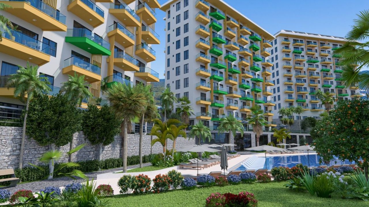 Appartamento ad Avsallar, Turchia, 68 m² - foto 12