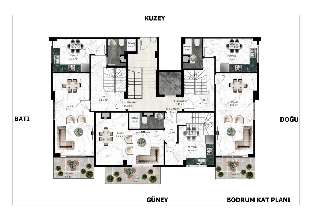 Flat in Alanya, Turkey, 48 m² - picture 17