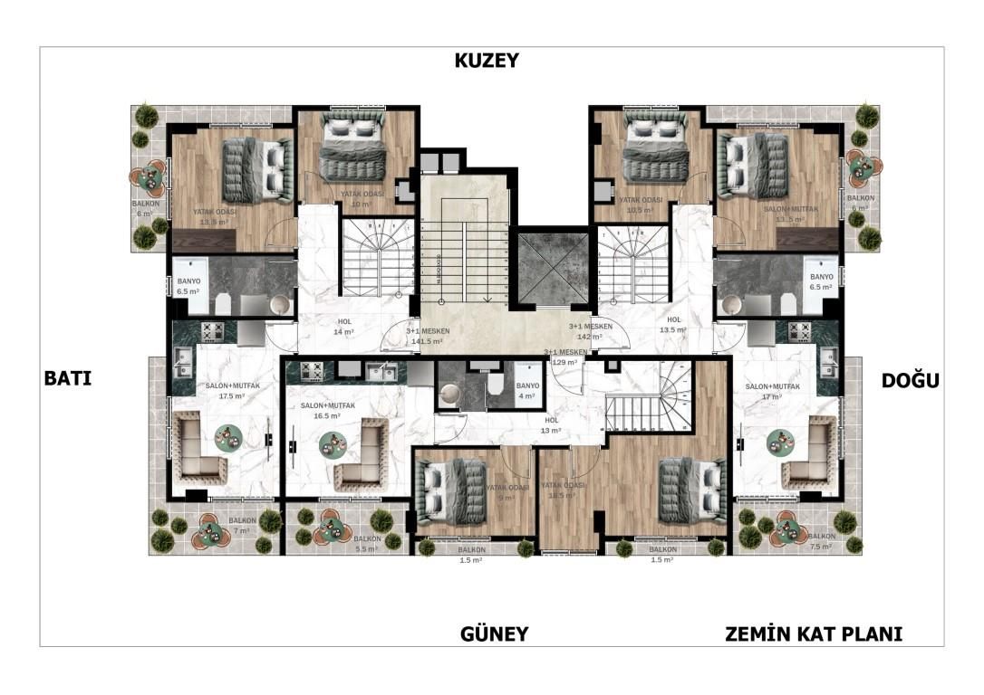 Flat in Alanya, Turkey, 48 m² - picture 18