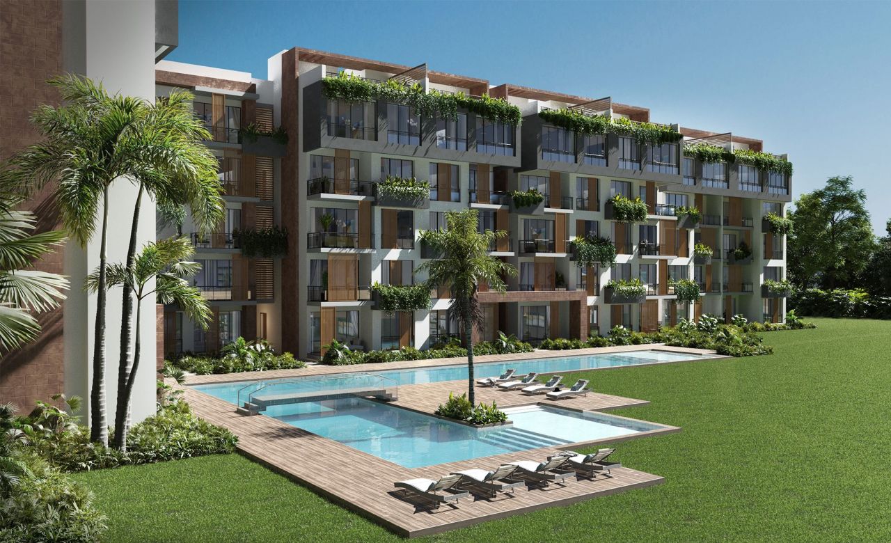 Piso en Punta Cana, República Dominicana, 65 m² - imagen 4