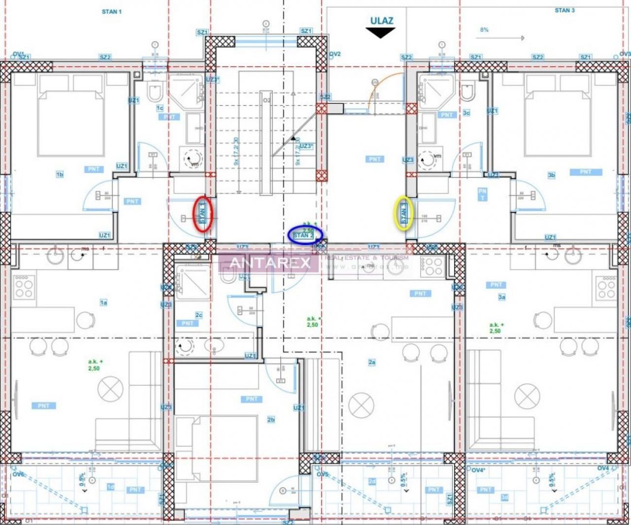 Apartment in Bijela, Montenegro, 57 m² - picture 5