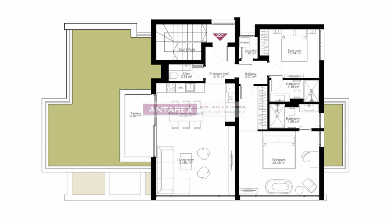 Appartement à Tivat, Monténégro, 245 m² - image 10