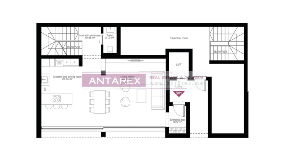 Apartamento en Tivat, Montenegro, 216 m² - imagen 15