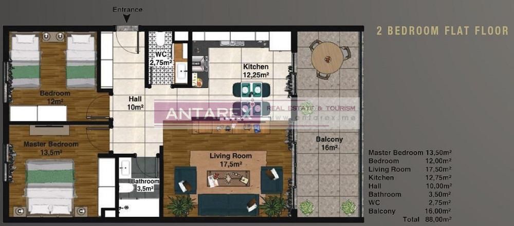 Appartement à Herceg-Novi, Monténégro, 61 m² - image 17