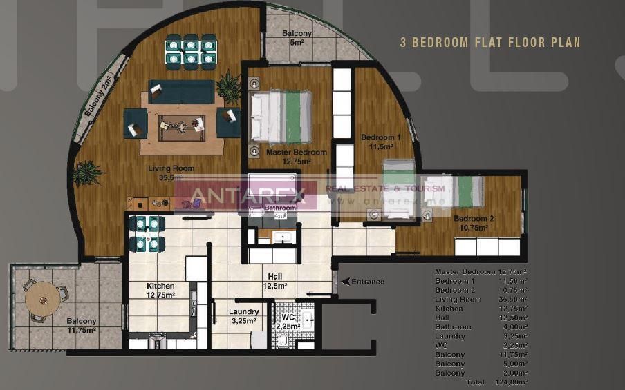 Appartement à Herceg-Novi, Monténégro, 61 m² - image 18