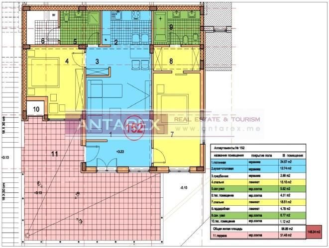 Appartement à Herceg-Novi, Monténégro, 164.4 m² - image 17