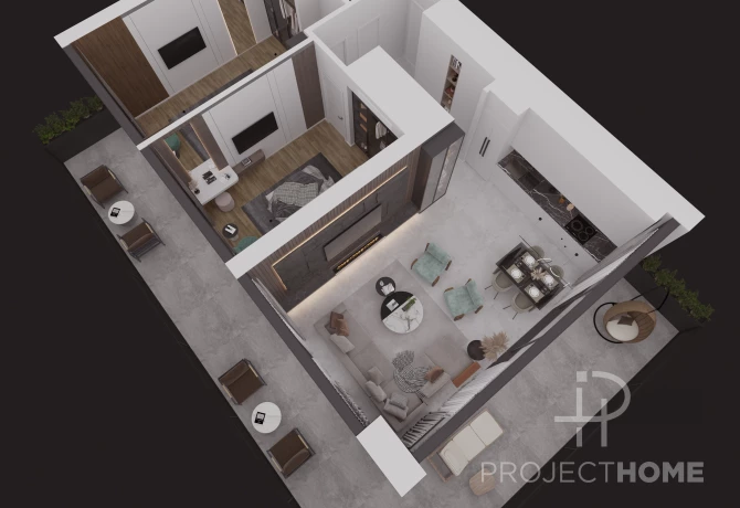 Wohnung Iskele, Türkei, 59 m² - Foto 16