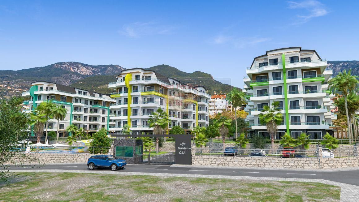 Wohnung in Alanya, Türkei, 54 m² - Foto 1