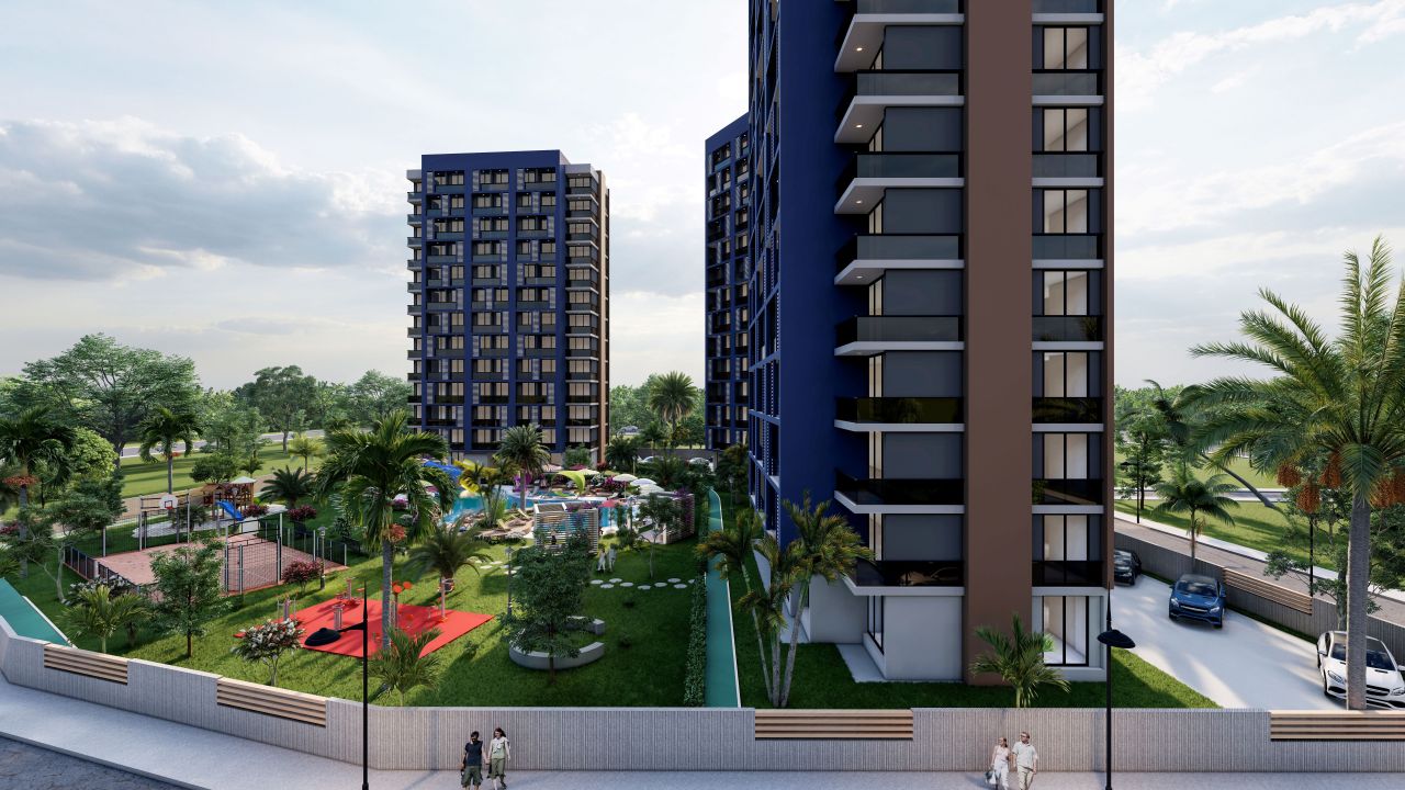 Wohnung in Mersin, Türkei, 56 m² - Foto 4