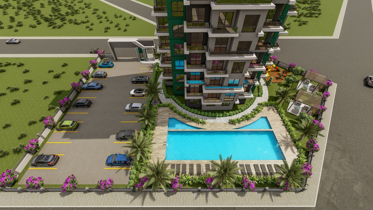 Flat in Mersin, Turkey, 53 m² - picture 3