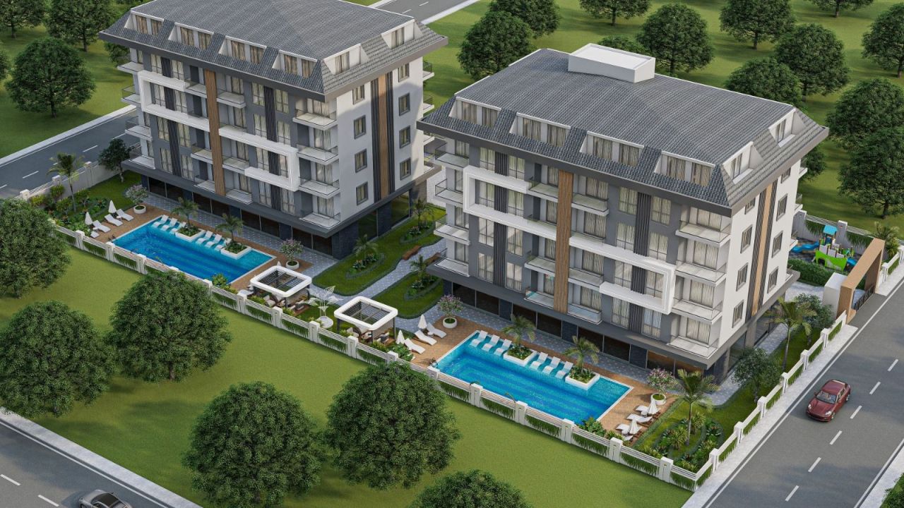 Piso en Alanya, Turquia, 55 m² - imagen 3