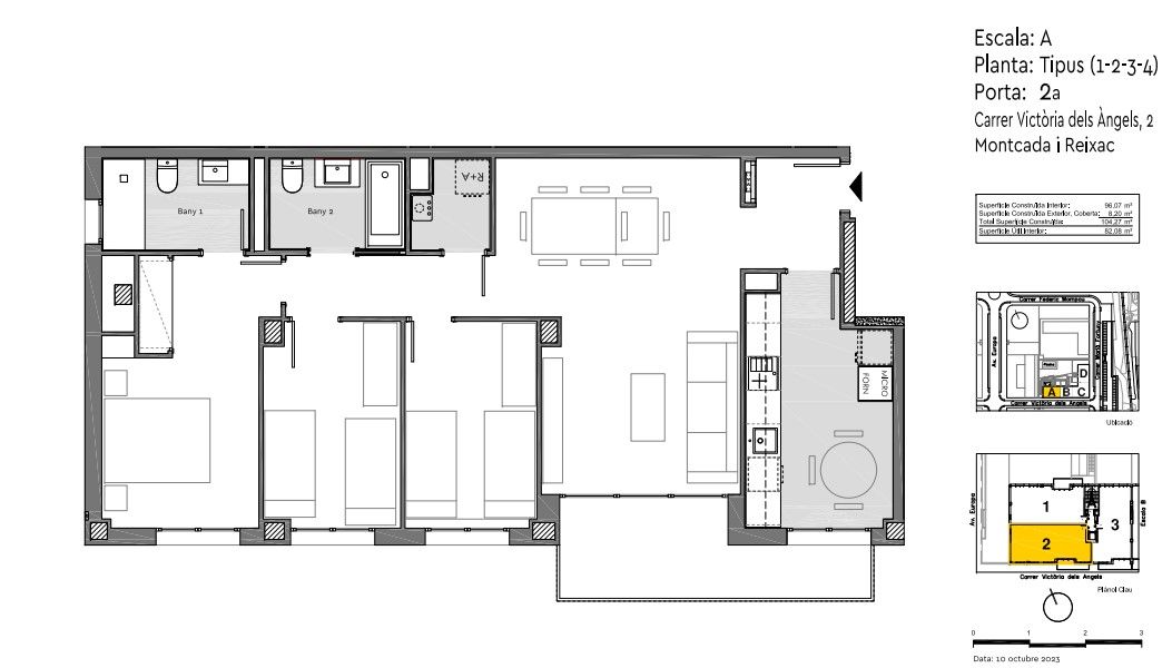 Piso en Moncada y Reixach, España, 104 m² - imagen 8