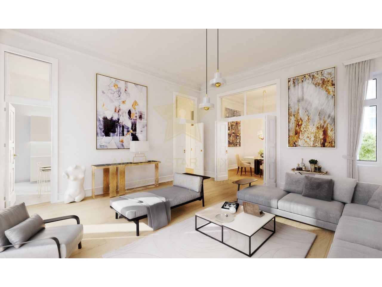 Apartamento en Lisboa, Portugal, 223 m² - imagen 4