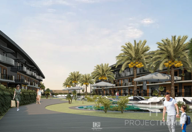 Wohnung in Kundu, Türkei, 61 m² - Foto 2