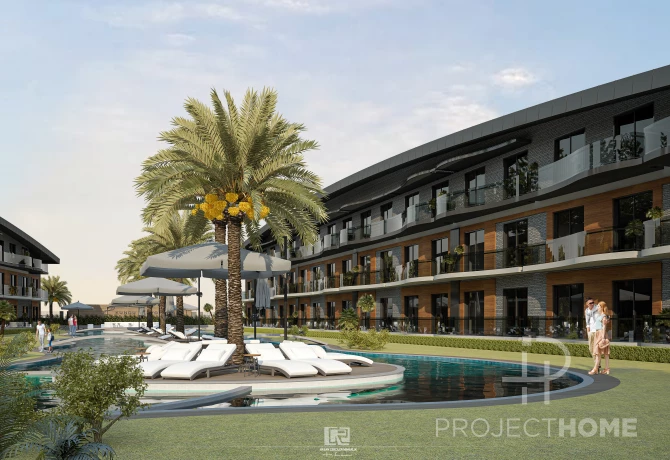 Wohnung in Kundu, Türkei, 61 m² - Foto 4