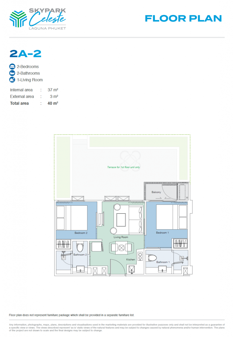 Apartamento en Phuket, Tailandia, 29 m² - imagen 10