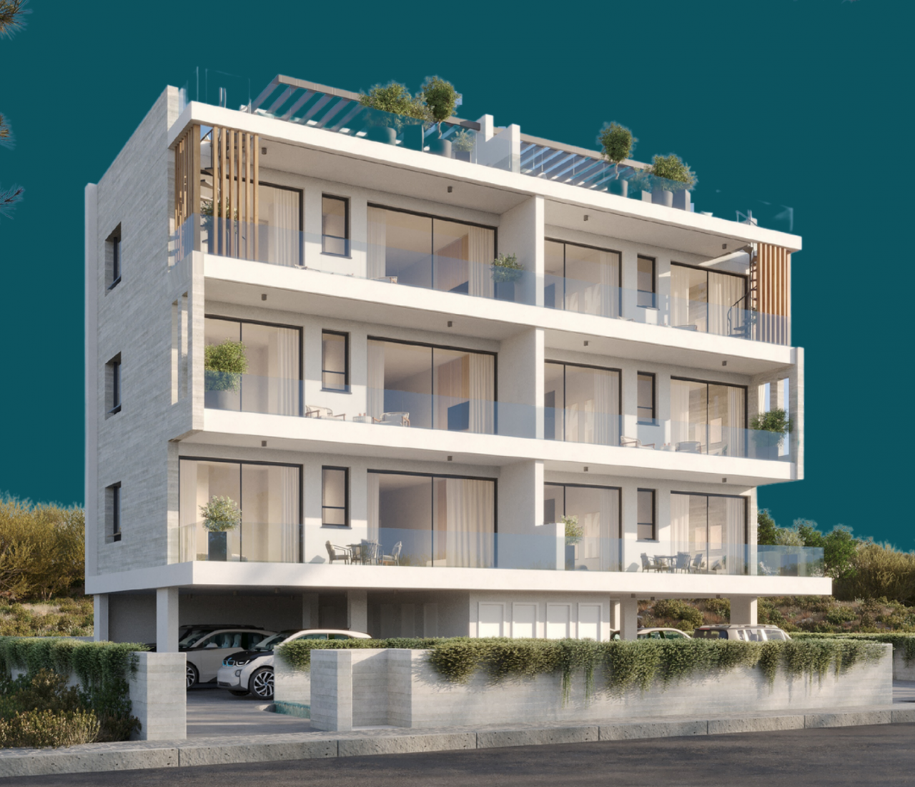 Penthouse in Paphos, Cyprus, 93 m² - picture 1