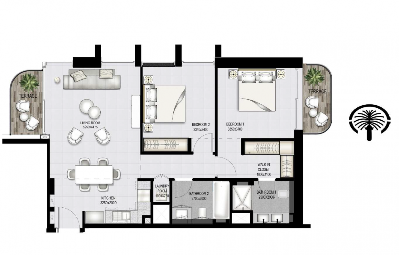 Appartamenti a Dubai, EAU, 102 m² - foto 12