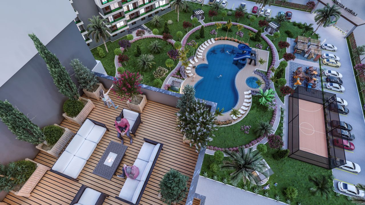 Flat in Mersin, Turkey, 55 m² - picture 11