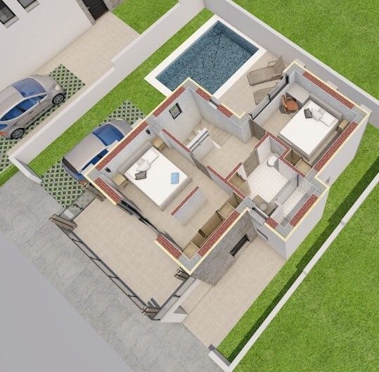 Villa in Chania, Griechenland, 80 m² - Foto 1