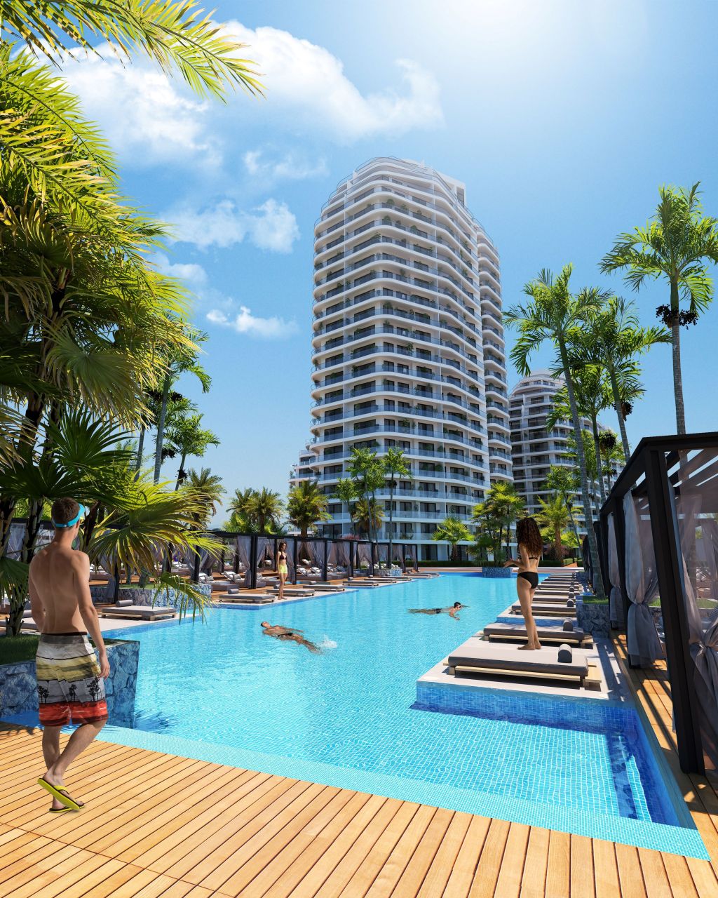 Studio in Gaziveran, Zypern, 34 m² - Foto 10