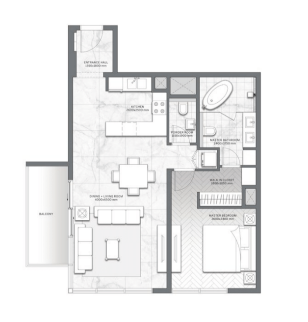 Appartement Ketajfan, Qatar, 86 m² - image 8