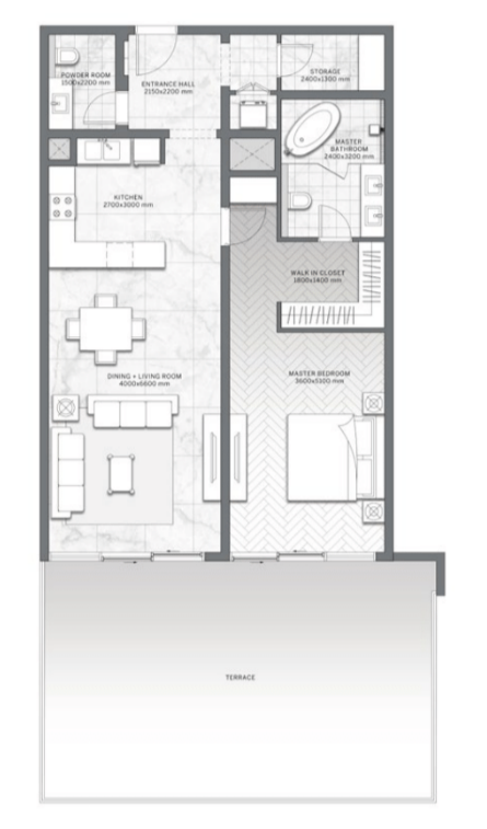 Appartement Ketajfan, Qatar, 86 m² - image 9