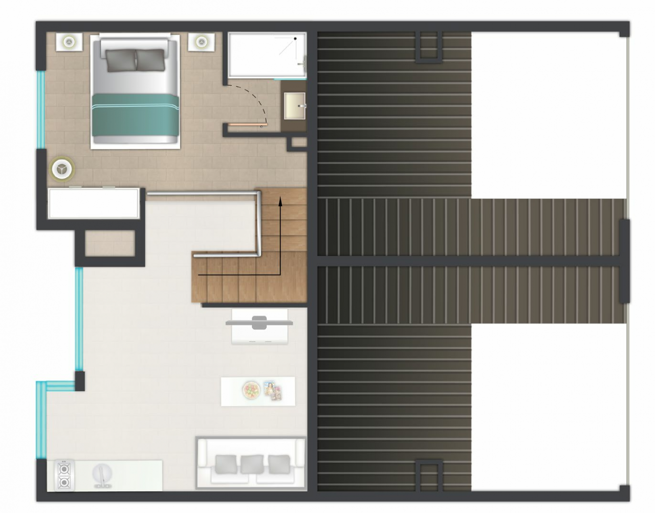 Penthouse in Grand Bay, Mauritius, 110.96 m² - Foto 7