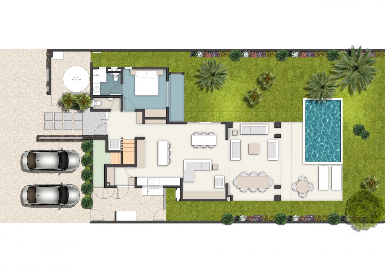 Villa in Tamarin, Mauritius, 218.89 m² - Foto 3