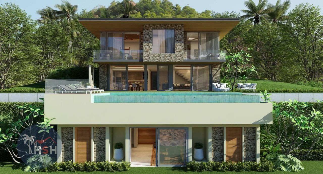 Villa en Ko Samui, Tailandia, 462 m² - imagen 1