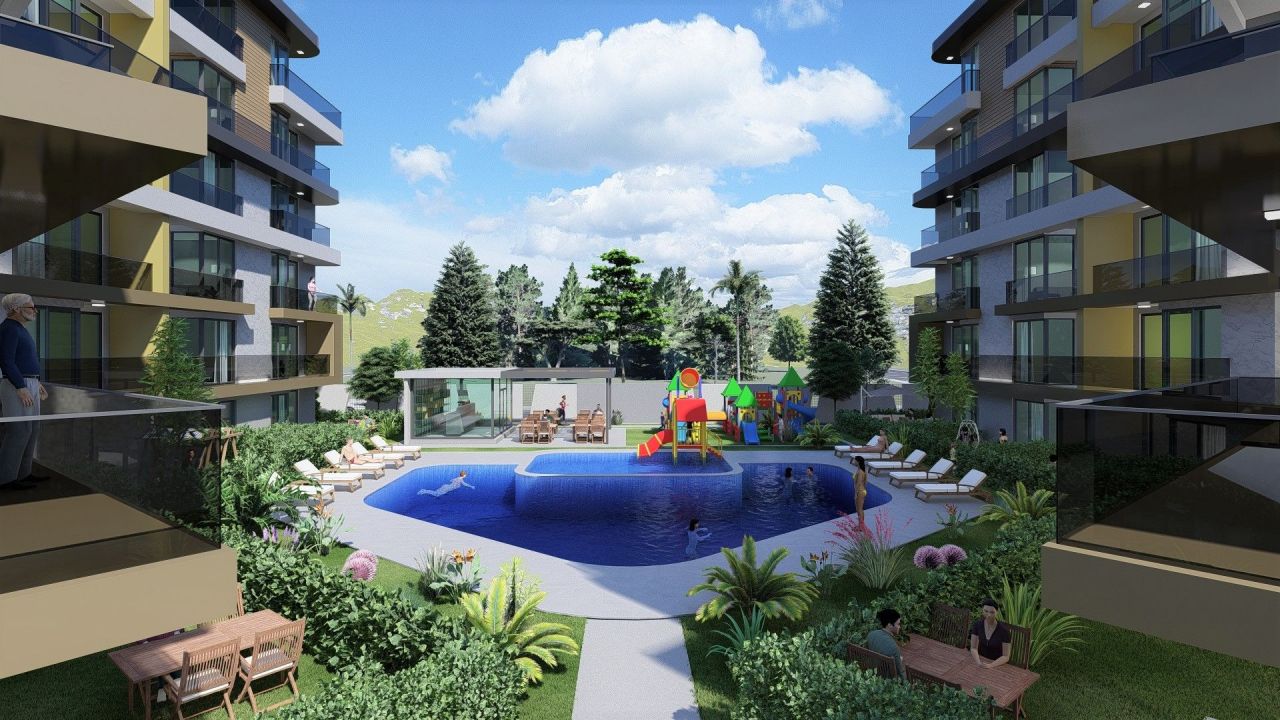 Piso en Antalya, Turquia, 60 m² - imagen 14