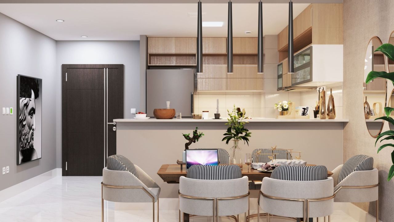 Piso en Abu Dabi, EAU, 61 m² - imagen 4